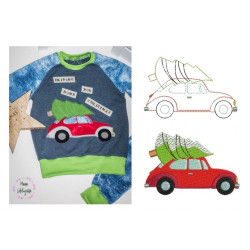 Stickdatei - Auto Tannenbaum